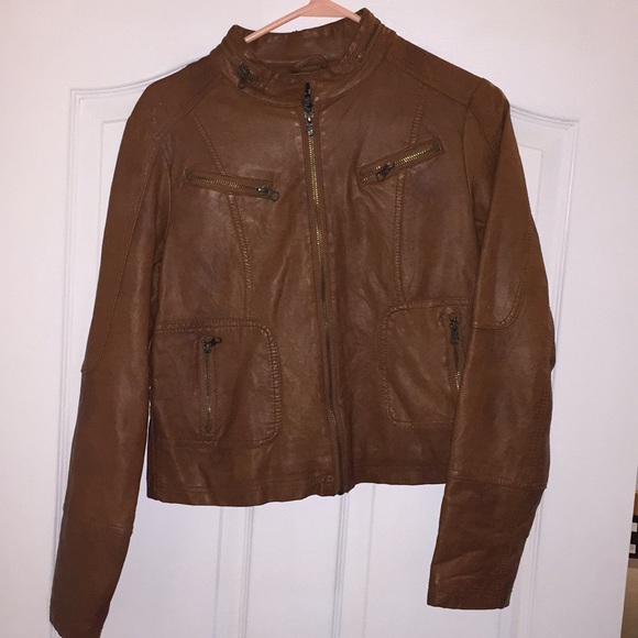 Wet Seal Faux Leather Jacket - Picture 1 of 1